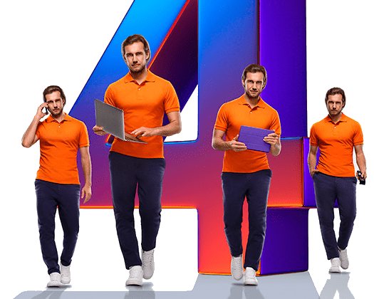 Великолепная четверка Ростелеком в&nbsp;деревня Быковка (Липецкая область)